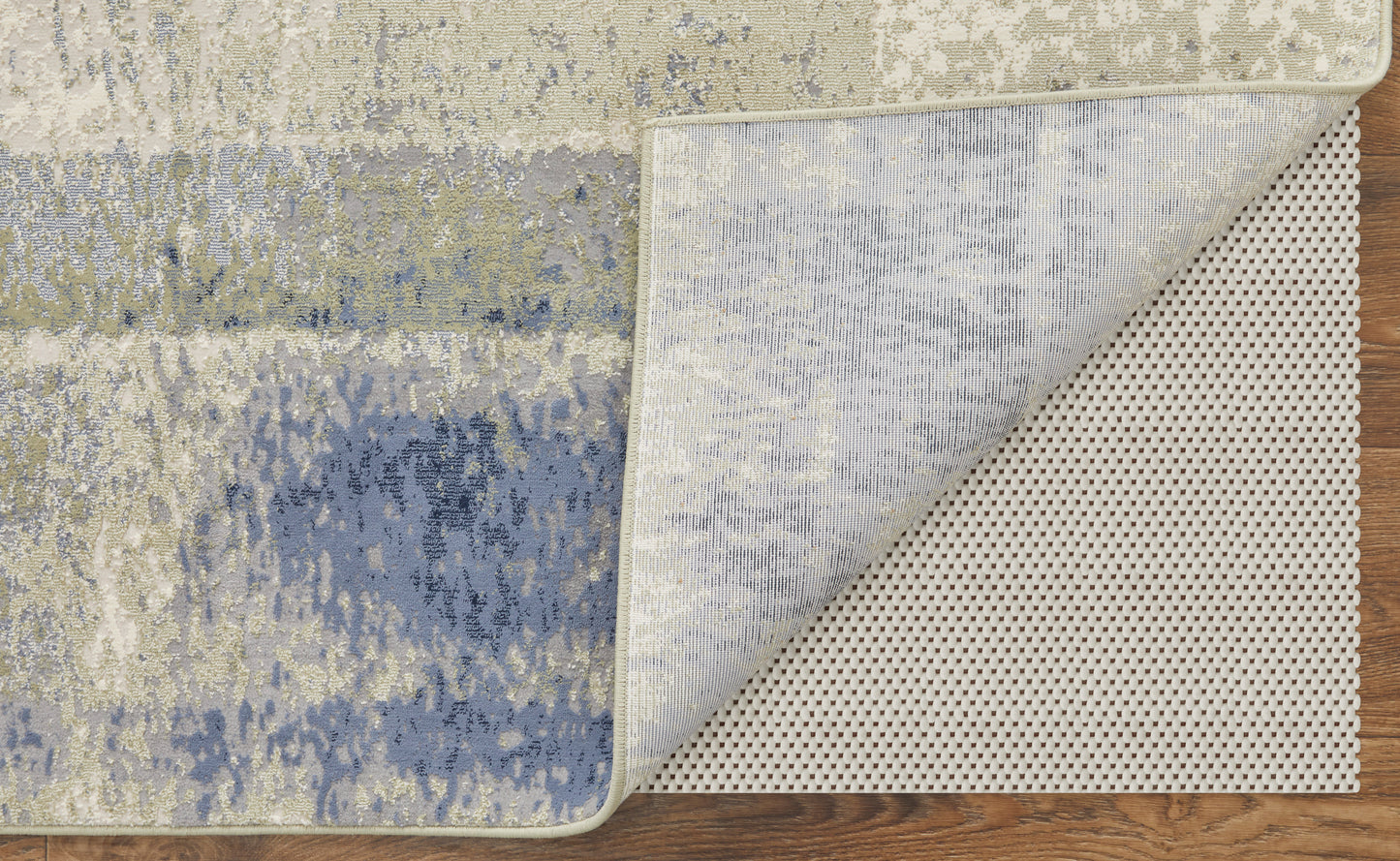 Clio Modern Abstract, Blue/Green/Ivory