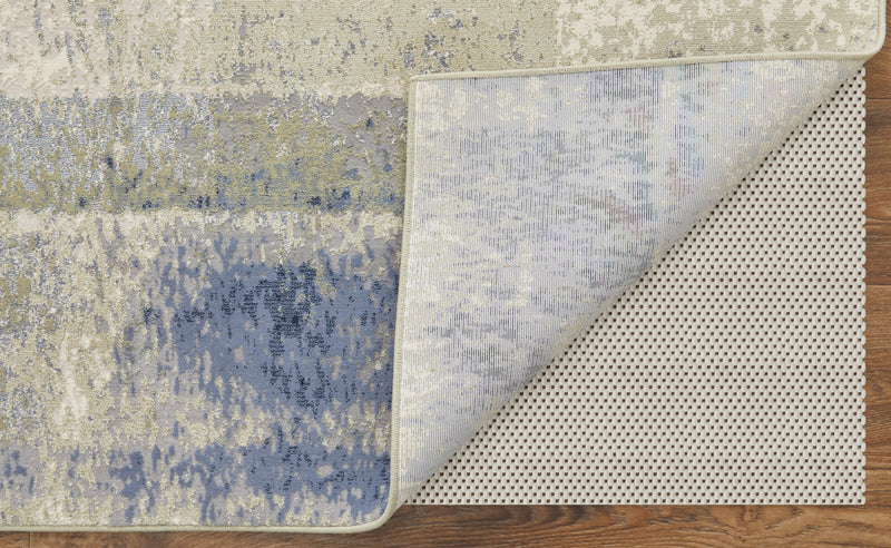Clio Modern Abstract, Blue/Green/Ivory