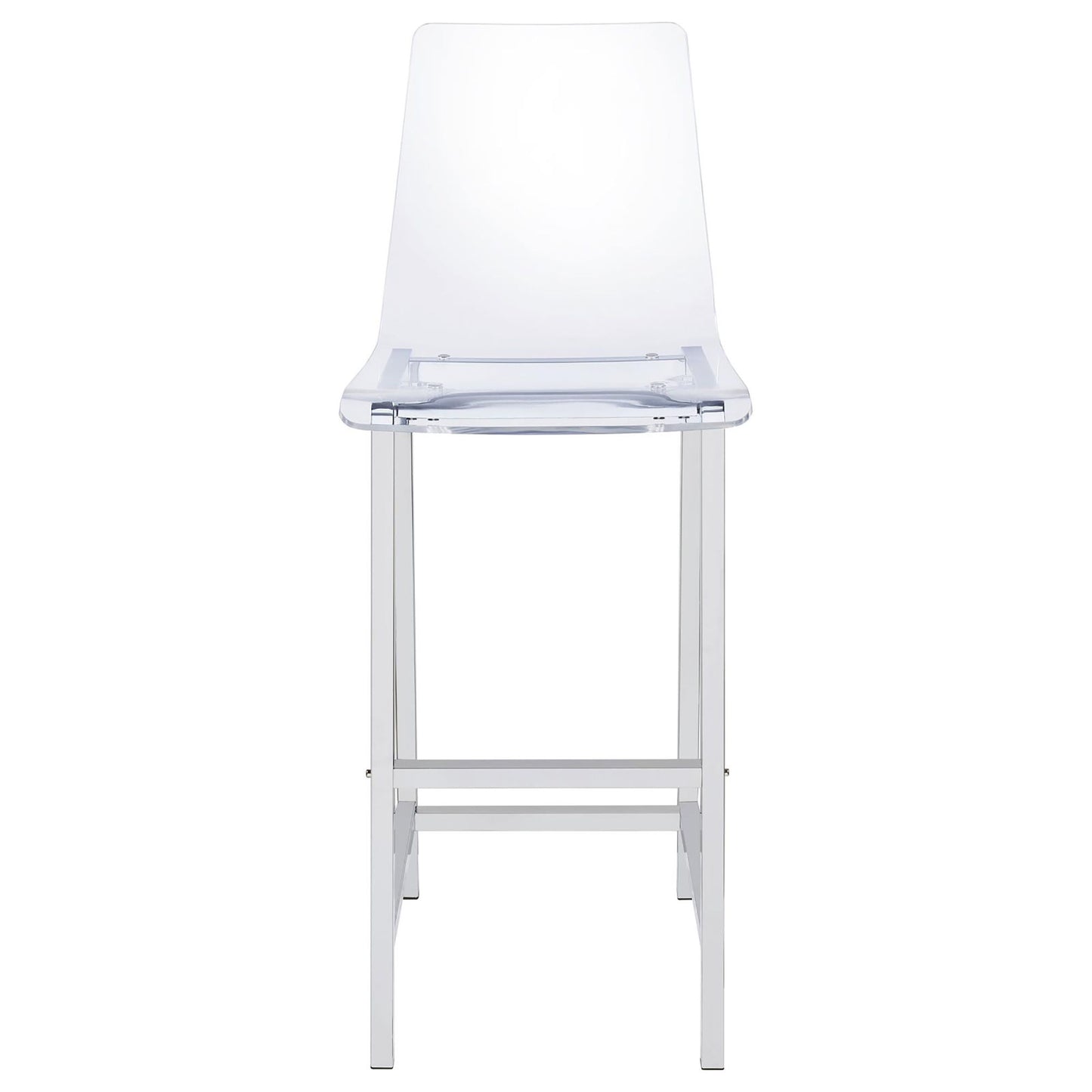 Bar Stools (Set of 2) - Clear
