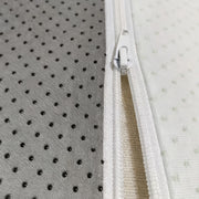 MADE IN US,10' Queen Size Green Tea Memory Foam Mattress in Box, Fiberglass Free, White(Bed not included)