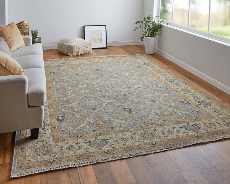 Corbitt Traditional Oriental, Gray/Gold