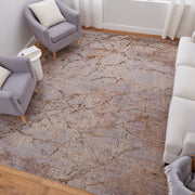 Pryor Modern Abstract, Brown/Taupe/Tan