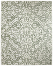 Belfort Traditional Floral & Botanical, Ivory/Green