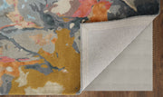 Dafney Transitional Floral & Botanical, Blue/Pink/Gray
