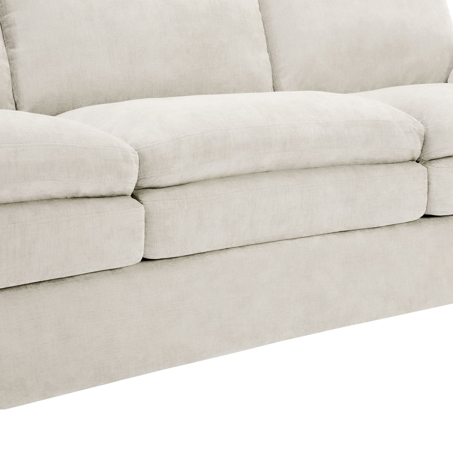 Cozy Upholstered Sofa Set For Living Room