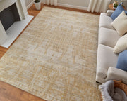 Eastfield Modern Abstract, Yellow/Ivory/Gold