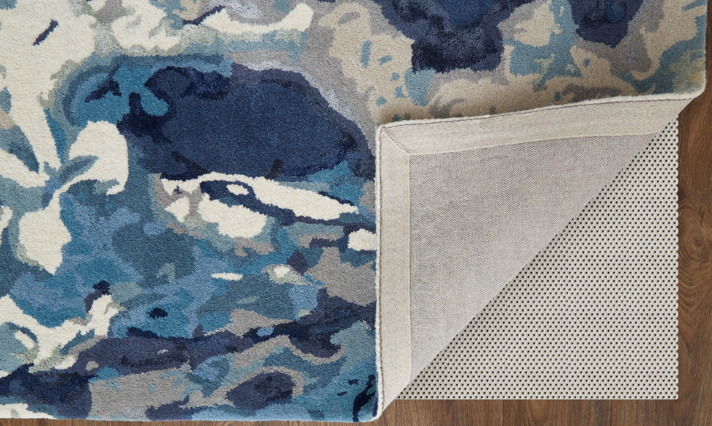 Dafney Transitional Floral & Botanical, Blue