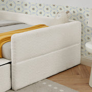 Safe Kids Bed With Guardrails And Storage