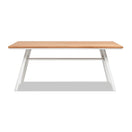 Switch Maiden - 6 Seater Patio Dining Table - Natural Teak 3 image