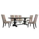 Switch Morland - 7 Pieces Dining Room Set - Black 3 image