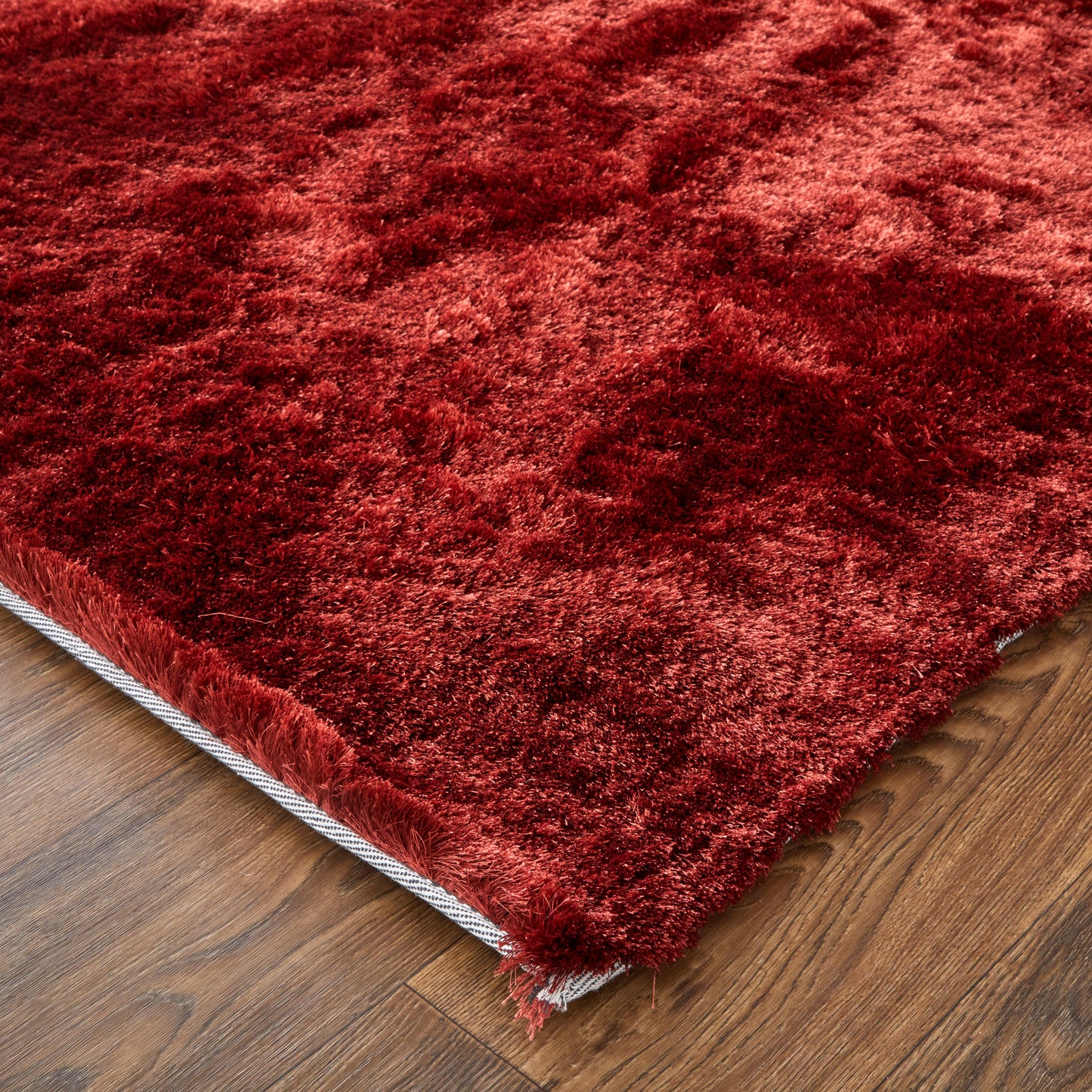 Indochine Modern Solid, Red/Orange