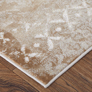 Waldor Modern Watercolor, Brown/Tan/Ivory