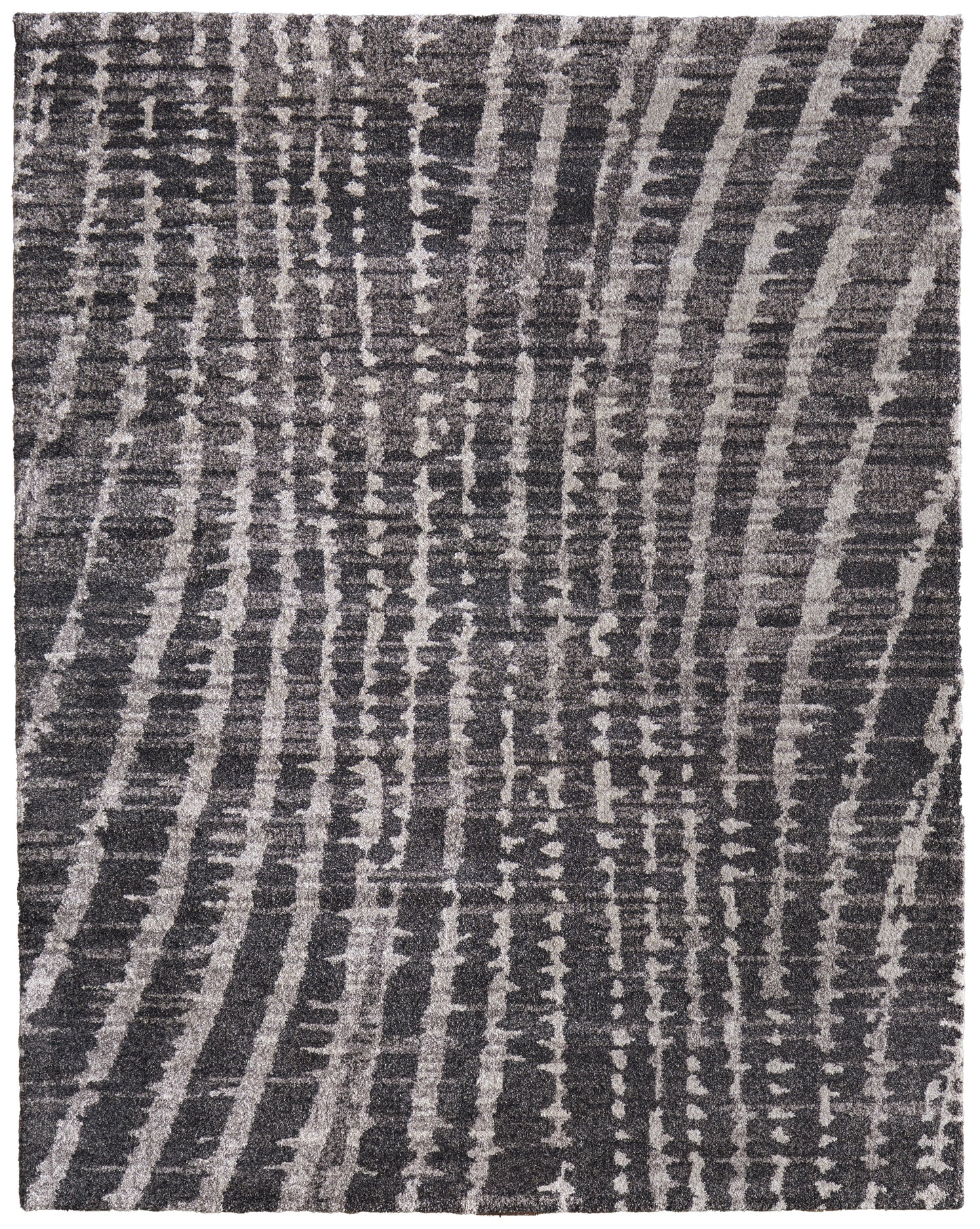 Skyview Modern Abstract, Black/Gray/Ivory