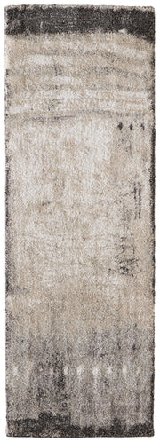 Skyview Modern Abstract, Gray/Ivory/Taupe