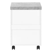 File Cabinet Rolling Mobile Storage Drawers Printer Stand For Office