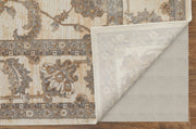Celene Traditional Bordered, Tan/Ivory/Brown