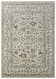 Karina Transitional Floral & Botanical, Ivory/Gray/Brown