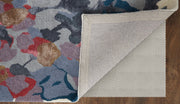 Dafney Transitional Floral & Botanical, Blue/Gray/Pink
