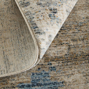 Sonora Modern Abstract, Taupe/Ivory/Blue