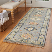 Fillmore Transitional Diamond, Blue/Taupe/Gray