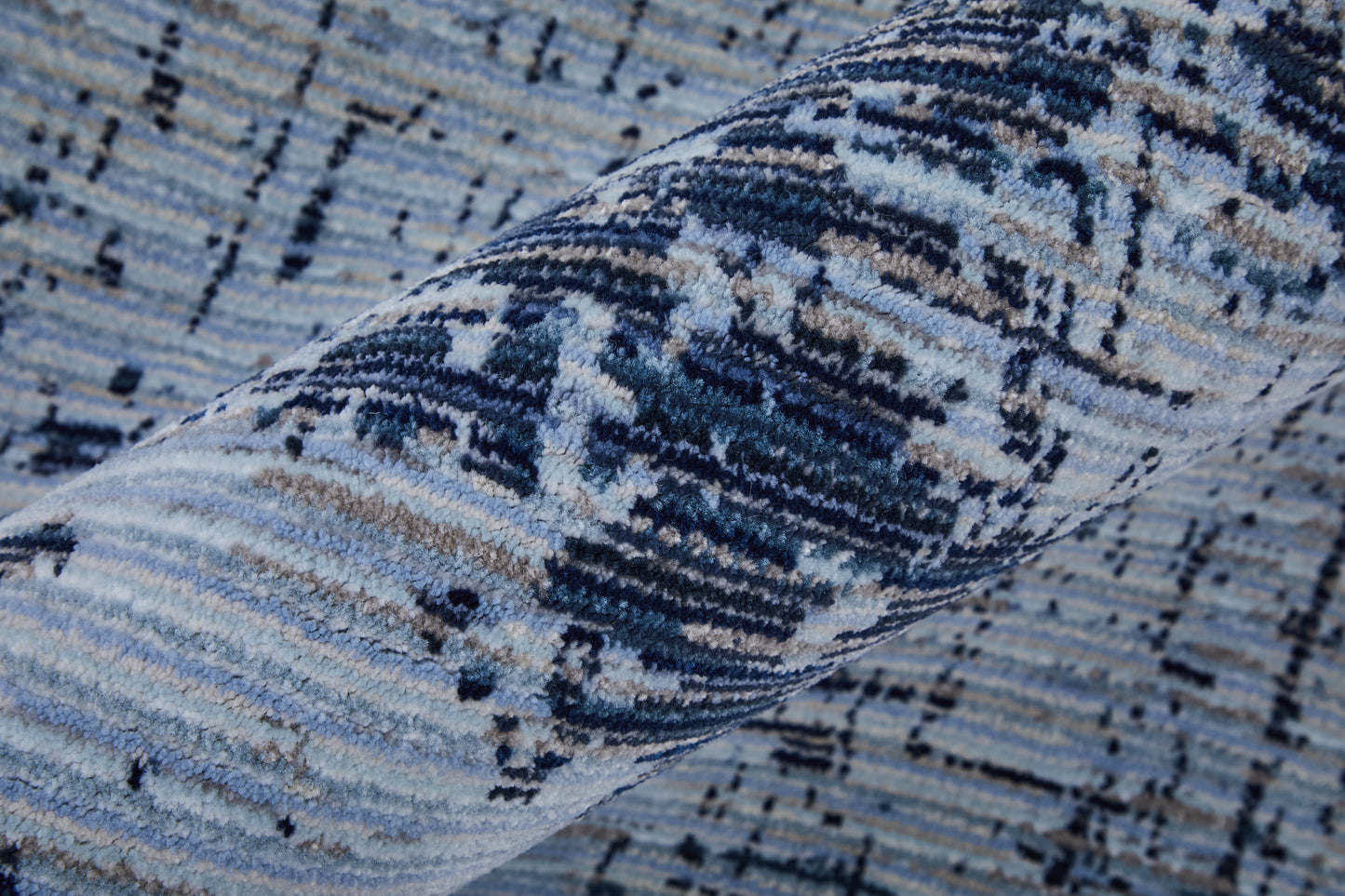 Sonora Modern Abstract, Blue/Black