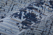 Sonora Modern Abstract, Blue/Black
