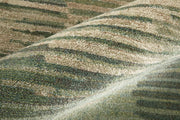 Eden Modern Abstract, Green/Ivory/Brown