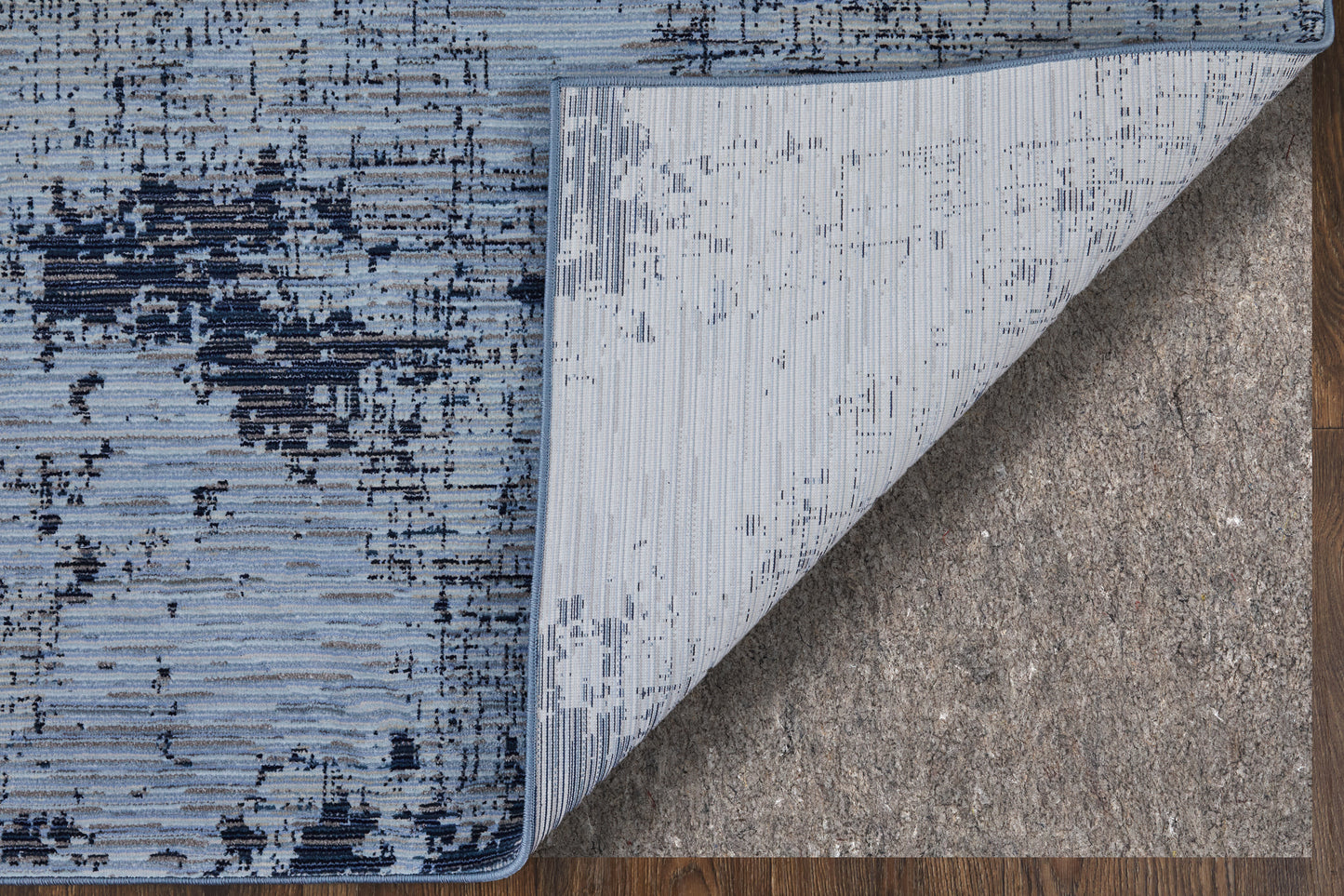 Sonora Modern Abstract, Blue/Black