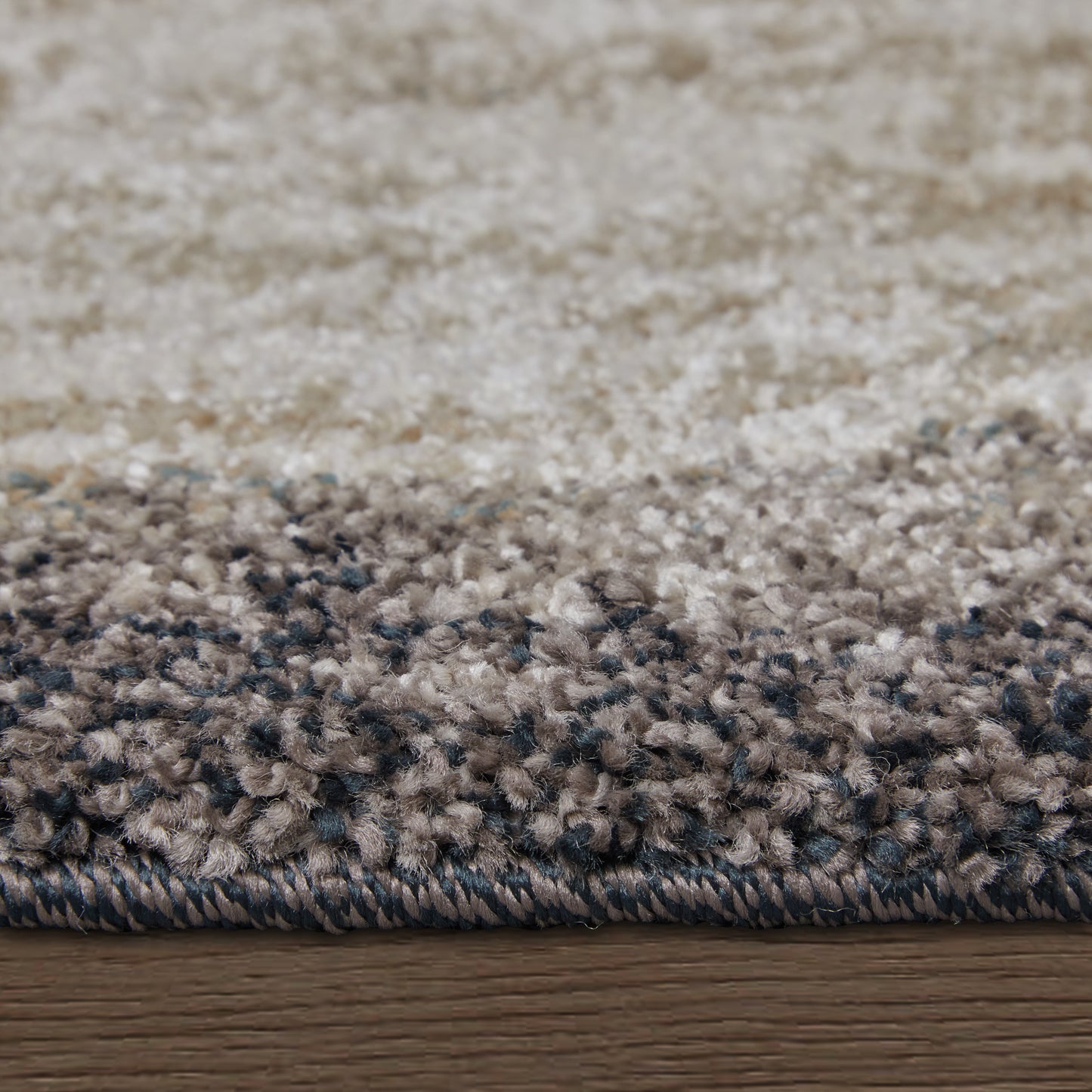 Skyview Modern Abstract, Gray/Ivory/Taupe