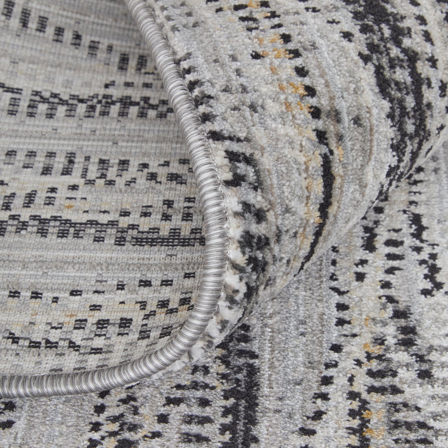 Sonora Modern Abstract, Gray/Ivory/Tan
