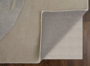 Anya Transitional Abstract, Blue/Ivory