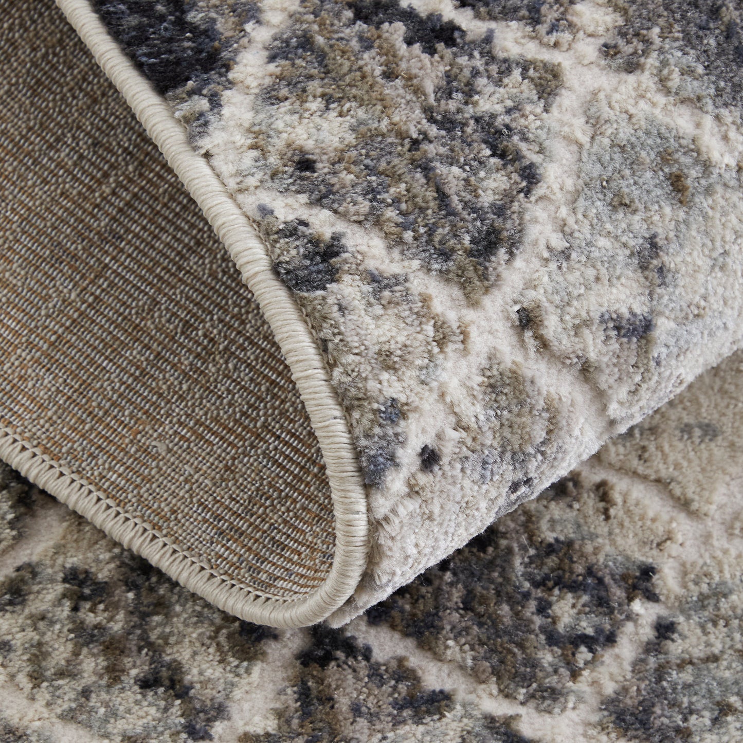 Kano Transitional Diamond, Ivory/Gray/Taupe