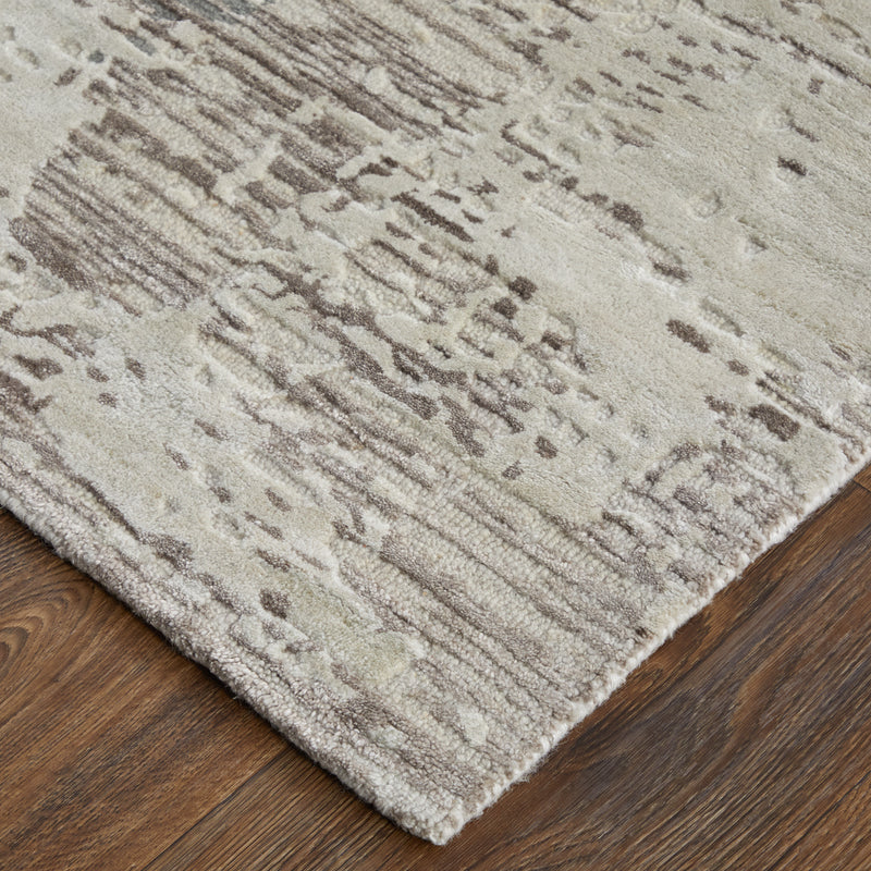 Zarah Modern Abstract, Brown/Tan/Black