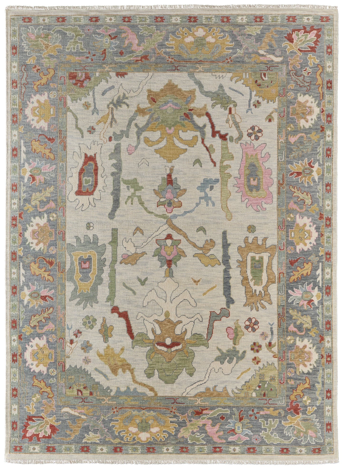 Karina Traditional Persian, Blue/Gray/Gold