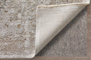 Cadiz Traditional Floral & Botanical, Ivory/Gray/Gold