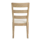 Switch Upholstered Dining Chair With Ladder Back Design (Set of 2) 3 image