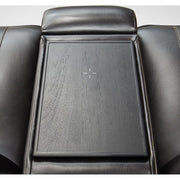 Summit Triple-Power 7-Piece Reclining Sectional with Modern  Sound and Two Consoles