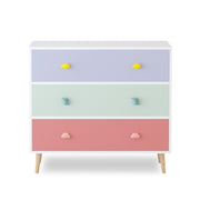 3 Drawer Dresser, Storage Cabinet With Anti Tip Safety