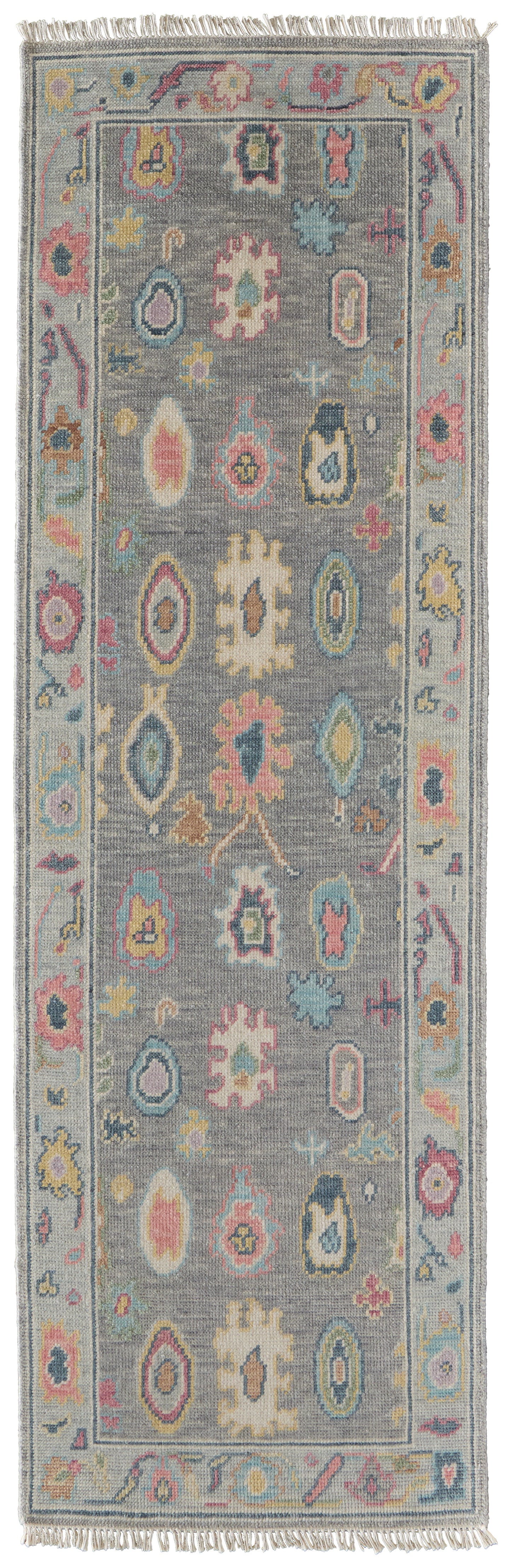 Karina Traditional Persian, Blue/Gray/Red