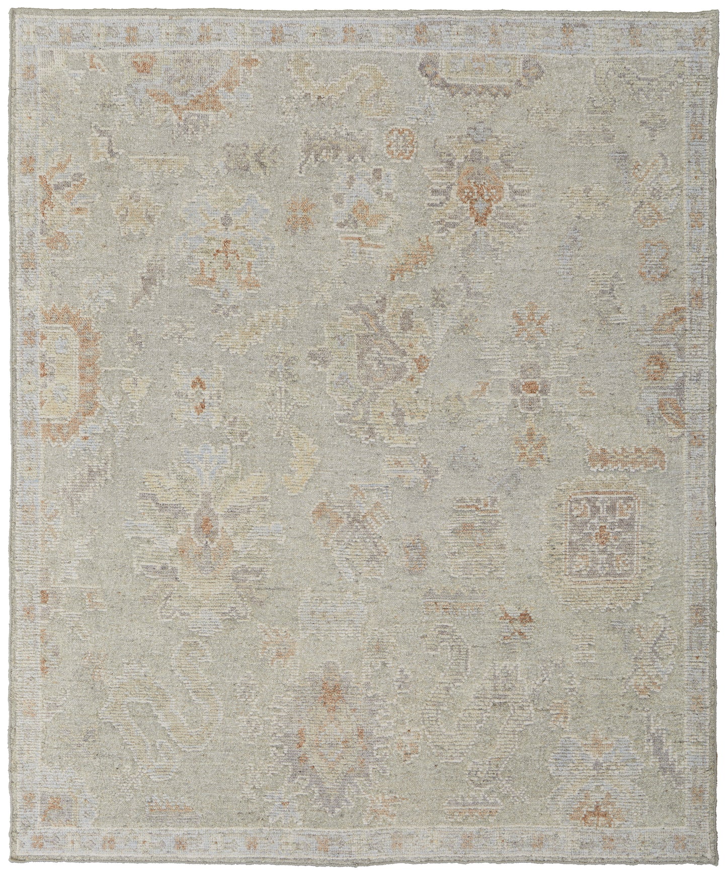 Grafton Transitional Floral & Botanical, Gray/Green/Blue