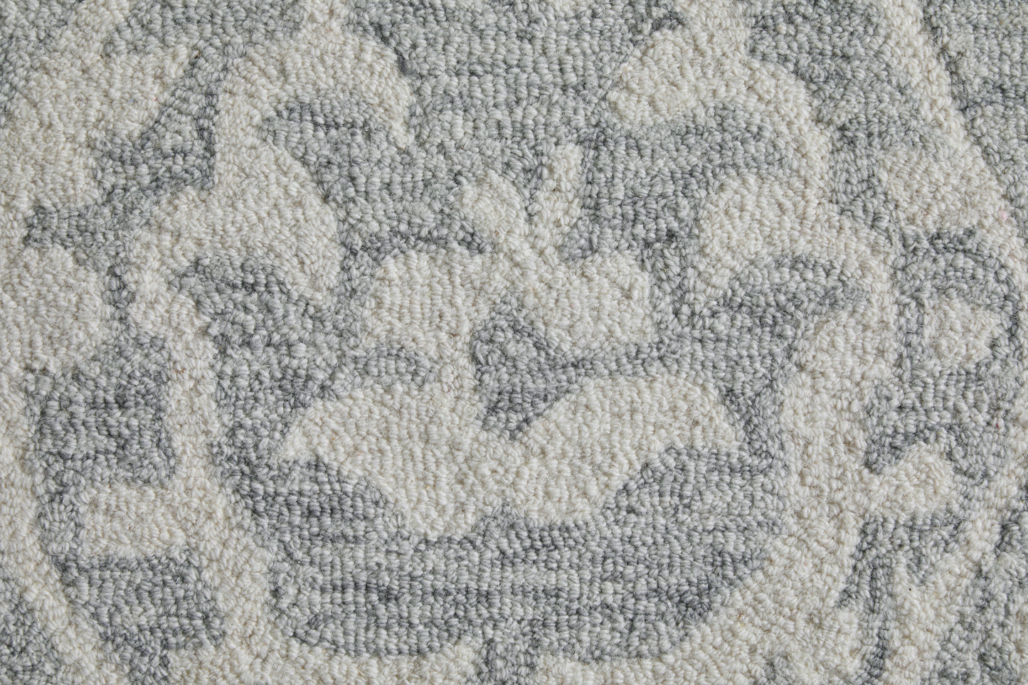 Belfort Traditional Floral & Botanical, Ivory/Gray
