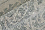 Belfort Traditional Floral & Botanical, Ivory/Gray