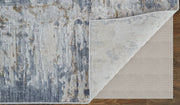 Laina Transitional Abstract, Ivory/Gray/Blue
