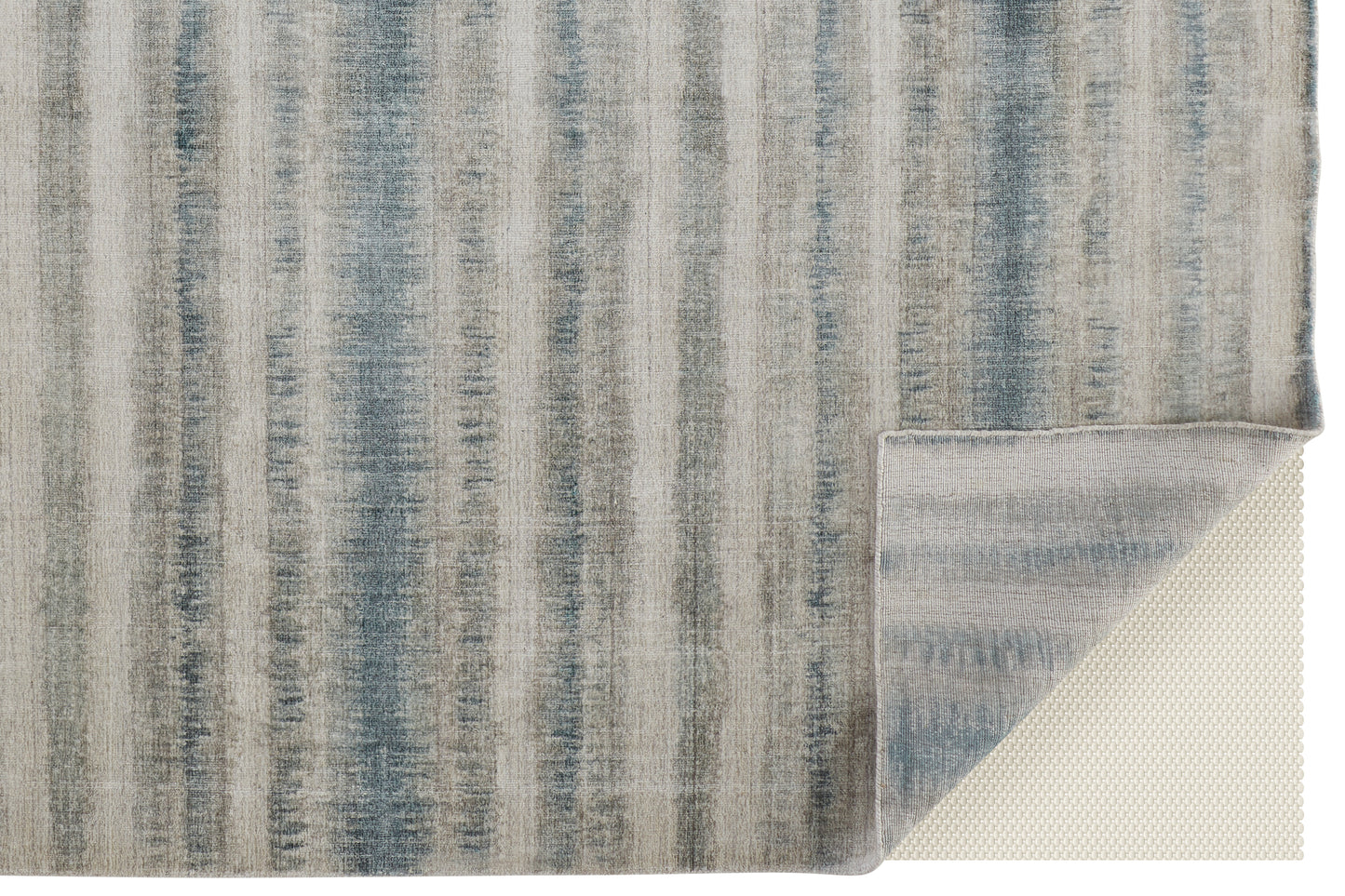 Mackay Transitional Stripes, Gray/Blue/Green