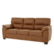 3 Seater Sofa With Padded Armrests And Triangular Leg