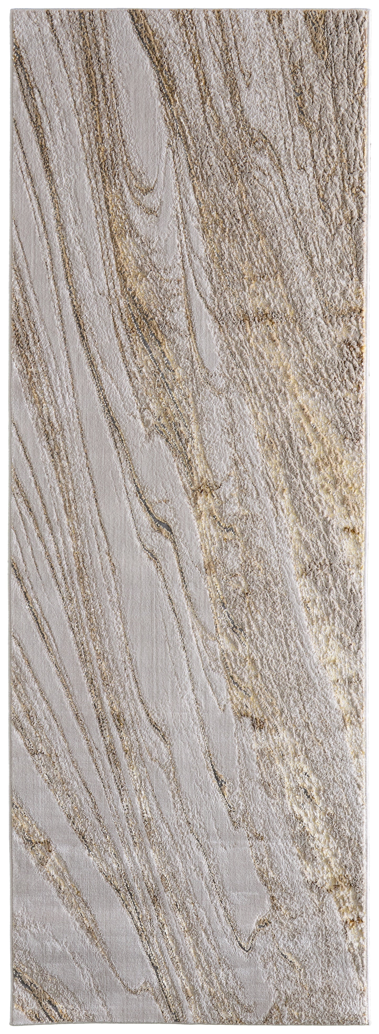 Aura Modern Abstract, Ivory/Taupe/Gold