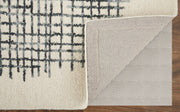Maddox Transitional Abstract, Ivory/Gray/Black