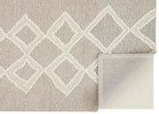 Anica Transitional Geometric, Gray/Ivory