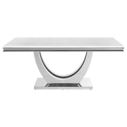 Kerw - 7 Piece Rectangular Dining Table Set - Gray