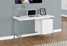 Switch Computer Desk For Home Office, Left, Right Set - Up, Storage Drawers, Modern Design 2 image